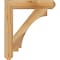Ekena Millwork Imperial Craftsman Rough Sawn Bracket, Western Red Cedar, 4"W x 24"D x 28"H BKT04X24X28IMP04RWR - alternate 2